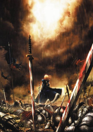 Plakat A3 Fate Saber PROMOCJA!