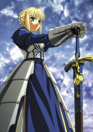 Plakat A3 Fate Saber PROMOCJA!
