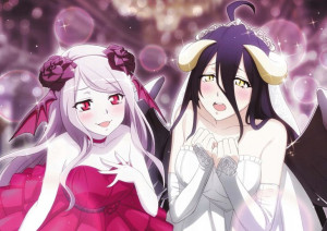 Plakat A3 Overlord Albedo i Shalltear PROMOCJA!