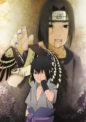 Plakat A3 Naruto Itachi i Sasuke PROMOCJA!