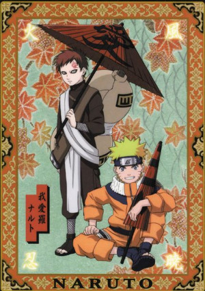 Plakat A3 Naruto i Gaara PROMOCJA!