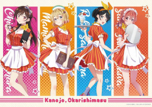 Plakat A3 Rent a Girlfriend Kanojo PROMOCJA!