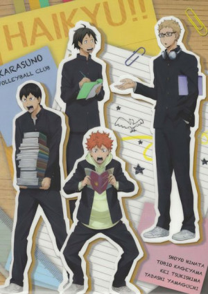 Plakat A3 Haikyu PROMOCJA!