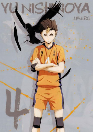 Plakat A3 Haikyu Yu Nishinoya PROMOCJA!