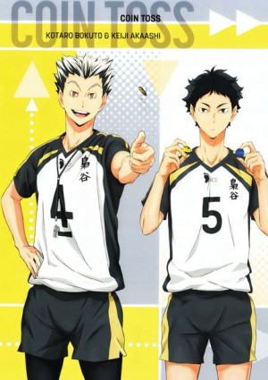 Plakat A3 Haikyu Bokuto Akaashi PROMOCJA!