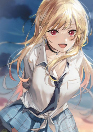 Plakat A3 Projekt Cosplay Marin Kitagawa Promocja!