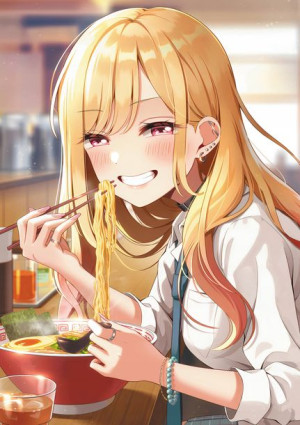 Plakat A3 Projekt Cosplay Marin Kitagawa Promocja!