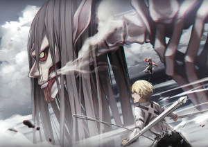 Plakat A3 Shingeki no Kyojin PROMOCJA