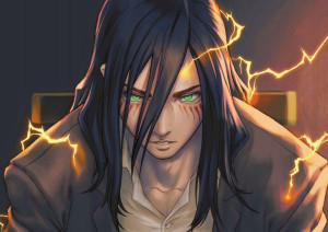 Plakat A3 Shingeki no Kyojin Eren PROMOCJA