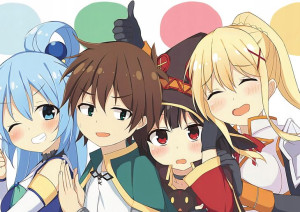 Plakat A3 Konosuba PROMOCJA!