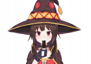 Plakat A3 Konosuba Megumin PROMOCJA!