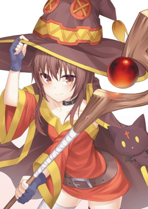Plakat A3 Konosuba MeguminPROMOCJA!