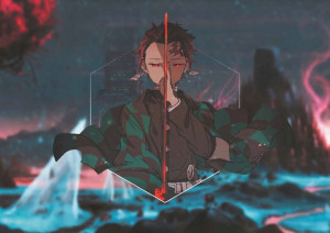 Plakat A3 Kimetsu no Yaiba Tanjirou PROMOCJA!
