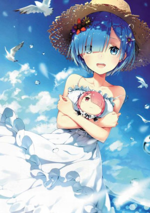 Plakat A3 Re:ZERO Rem PROMOCJA