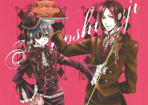 Plakat A3 Kuroshitsuji Ciel i Sebastian PROMOCJA!