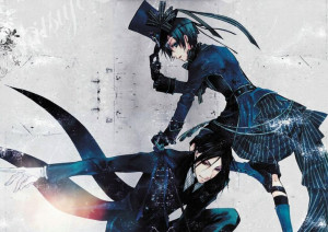Plakat A3 Kuroshitsuji Ciel i Sebastian PROMOCJA!
