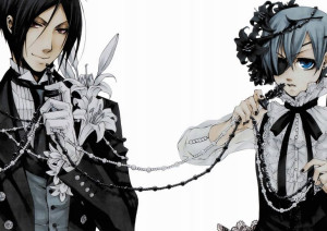 Plakat A3 Kuroshitsuji Ciel i Sebastian PROMOCJA!