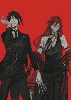 Plakat A3 Kuroshitsuji Sebastian i Grell PROMOCJA