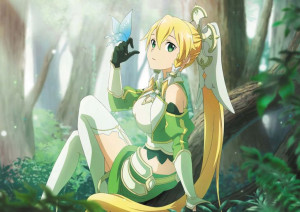 Plakat A3 Sword Art Online SAO Leafa PROMOCJA!
