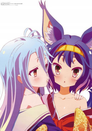 Plakat A3 No game No Life Shiro i Izuna PROMOCJA!