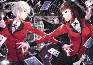 Plakat A3 Kakegurui Mary i Ririka PROMOCJA!