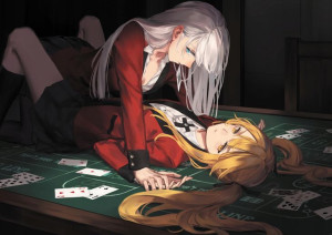 Plakat A3 Kakegurui Mary i Ririka PROMOCJA!