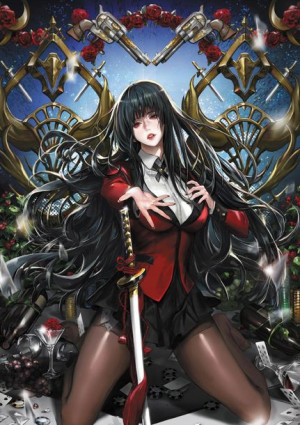 Plakat A3 Kakegurui Yumeko PROMOCJA!