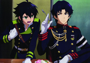 Plakat A3 Owari no Seraph Yuu i Guren