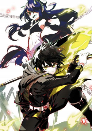 Plakat A3 Owari no Seraph Yuu i Asuramaru
