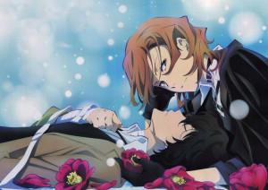 Plakat A3 BungouStrayDogs Dazai i Chuuya