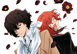 Plakat A3 BungouStrayDogs Dazai i Chuuya