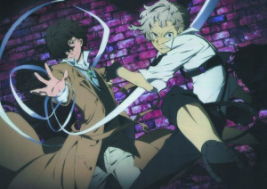 Plakat A3 BungouStrayDogs Atsushi i Dazai