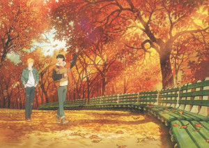 Plakat A3 Banana Fish Ash i Eiji
