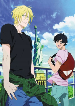 Plakat A3 Banana Fish Ash i Eiji