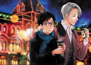 Plakat A3 Yuri on Ice Yuri i Victor