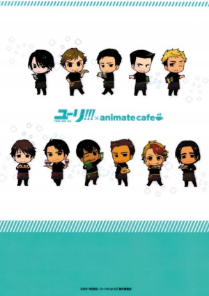 Plakat A3 Yuri on Ice