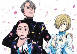 Plakat A3 Yuri on Ice Yurio, Yuri i Victor