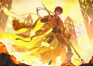 Plakat A3 Genshin Impact Zhongli PROMOCJA!
