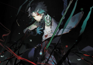 Plakat A3 Genshin Impact Xiao PROMOCJA!