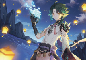 Plakat A3 Genshin Impact Xiao PROMOCJA!