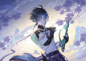 Plakat A3 Genshin Impact Xiao