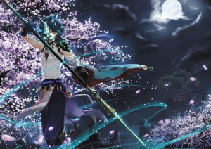 Plakat A3 Genshin Impact Xiao PROMOCJA!