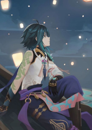 Plakat A3 Genshin Impact Xiao