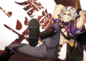 Plakat A3 Genshin Impact Araki Itto