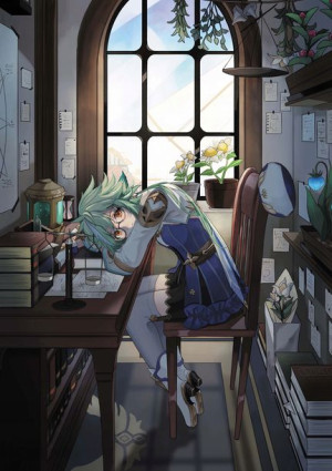 Plakat A3 Genshin Impact Sucrose PROMOCJA!