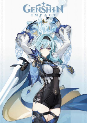 Plakat A3 Genshin Impact Eula