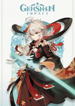 Plakat A3 Genshin Impact Kadehara Kazuha PROMOCJA