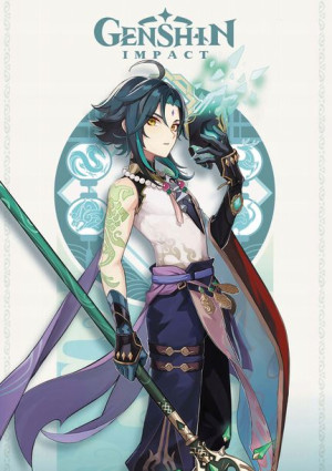 Plakat A3 Genshin Impact Xiao