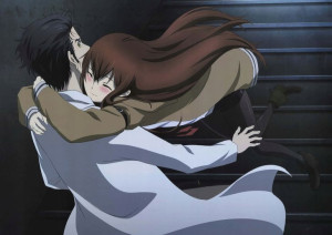 Plakat A3 Steins;Gate Kurisu i Okabe