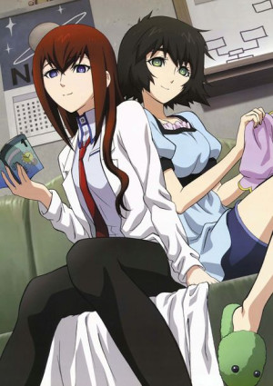 Plakat A3 Steins;Gate Mayushi i Kurisu